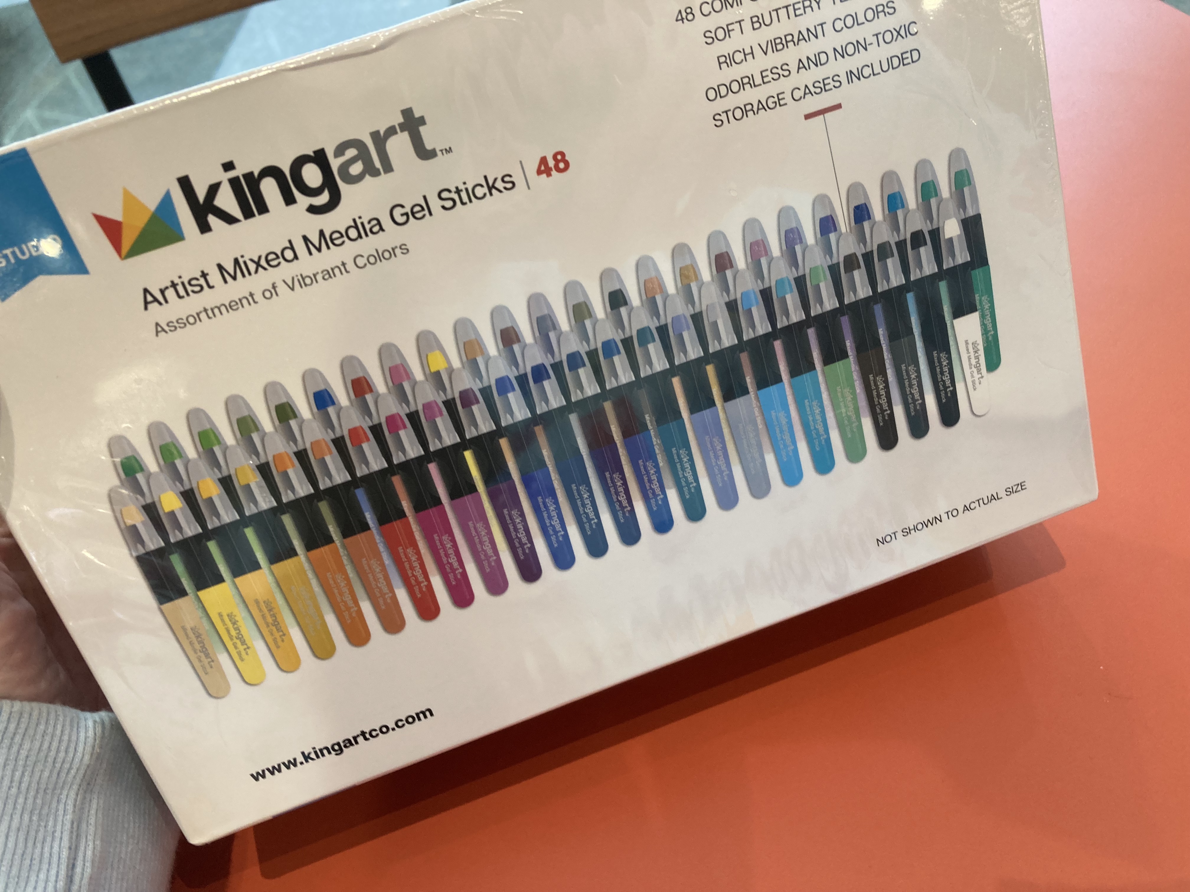 Have You Heard Of Kingart? Art Crayon, Gel Stick Review – By